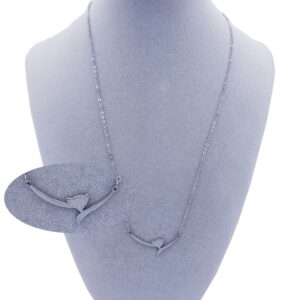 COLLAR Y DIJE DE ACERO QUIRÚRGICO – 22503/21