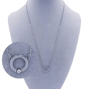 COLLAR Y DIJE DE ACERO QUIRÚRGICO – 22503/22