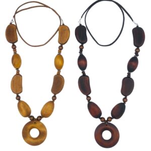 COLLAR DE MADERA POR 12 UNIDADES – 22561/5