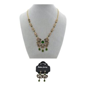 CONJUNTO DE COLLAR Y AROS – 22544/7
