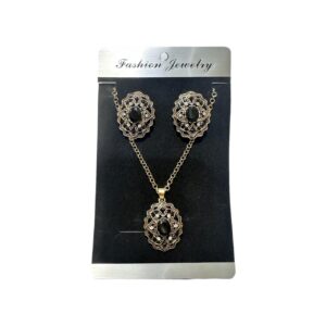 CONJUNTO DE COLLAR Y AROS – 22545/1