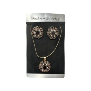 CONJUNTO DE COLLAR Y AROS – 22545/2
