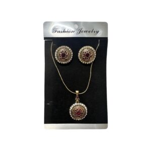 CONJUNTO DE COLLAR Y AROS – 22545/5