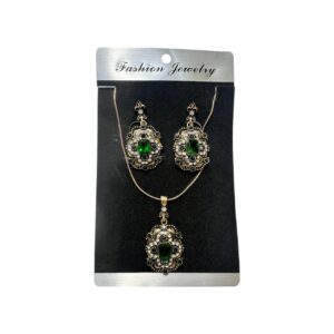 CONJUNTO DE COLLAR Y AROS – 22545/8
