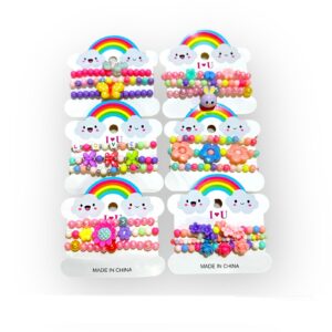SET PULSERAS POR 12 CARD – 22743/1