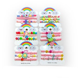 SET PULSERAS POR 12 CARD – 22743/2