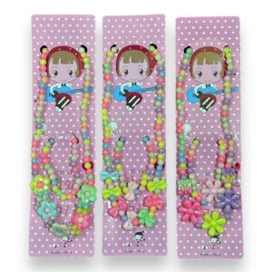 SET COLLAR Y PULSERA INFANTIL X 12 CARD – 22809/9
