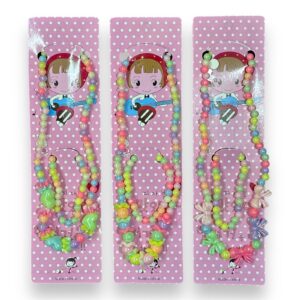 SET COLLAR Y PULSERA INFANTIL X 12 CARD – 22809/7