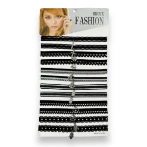 GARGANTILLA CHOKER POR 12 PCS – 22790/4