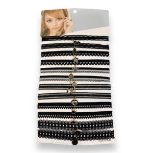 GARGANTILLA CHOKER POR 12 PCS – 22790/10