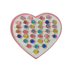 CAJA CORAZON DE ANILLOS X 36 PCS – 22803/1