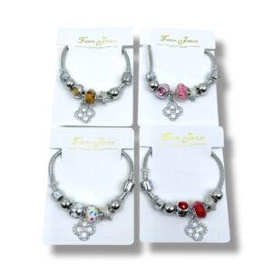 PULSERA ESTILO PANDORA DE METAL X 4 PCS – 22818/3