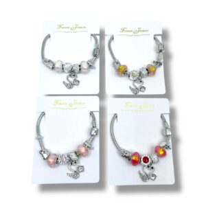 PULSERA ESTILO PANDORA DE METAL X 4 PCS – 22818/5