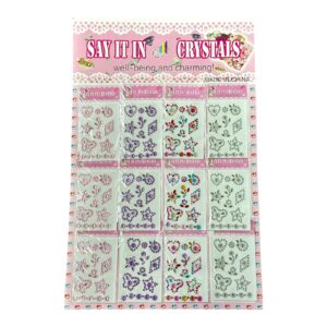 STICKER DE STRASS X 12 PCS – 22813/10