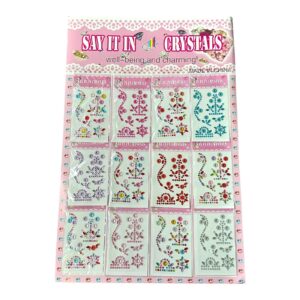 STICKER DE STRASS X 12 PCS – 22813/12