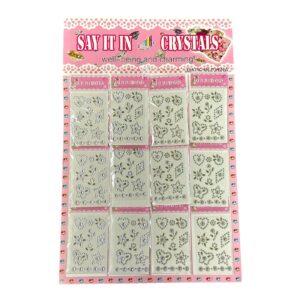[PREFX228139] STICKER DE STRASS X 12 PCS – 22813/9