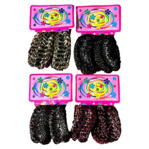 COLITAS DE PELO POR 12 CARD – 22623/5