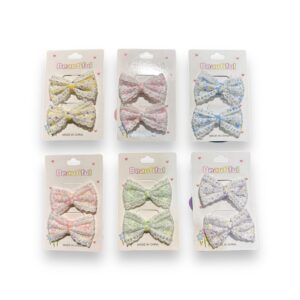 COLITAS CON MOÑO POR 6 CARD – 22775/1