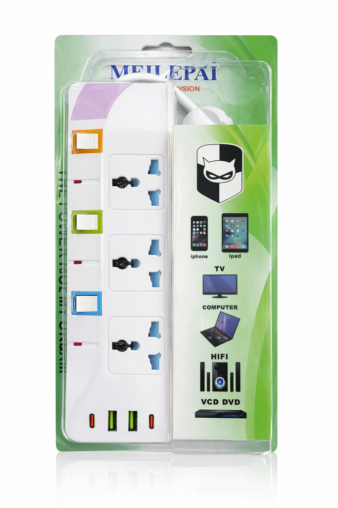 ALARGUE 2 PUERTOS USB 2 TIPO C