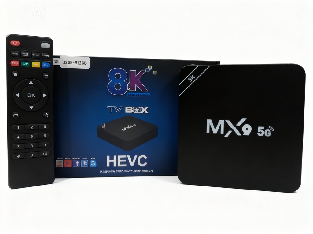 TV BOX 8K CON MAGMA TV