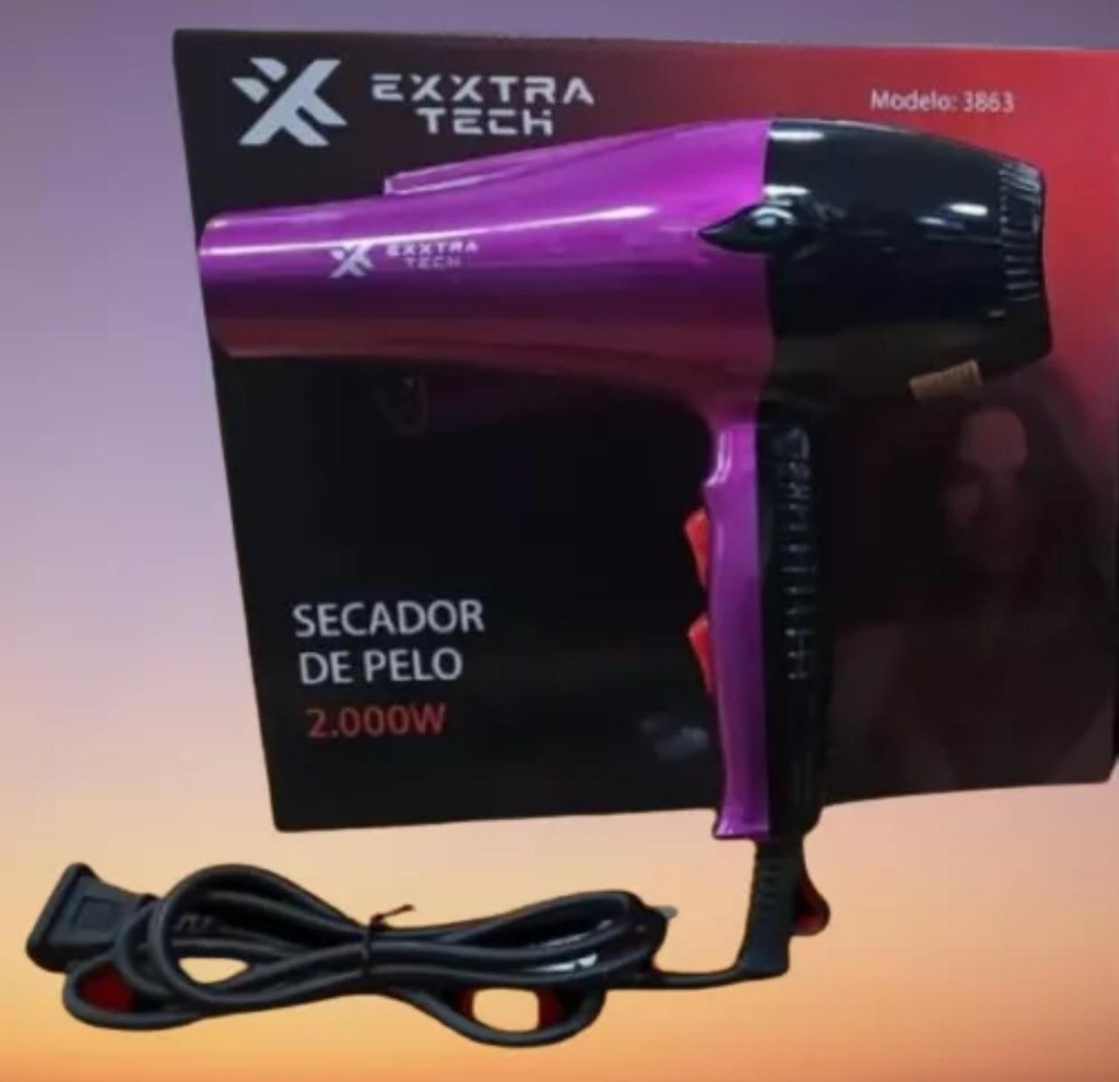SECADOR DE PELO EXXTRA TECH V