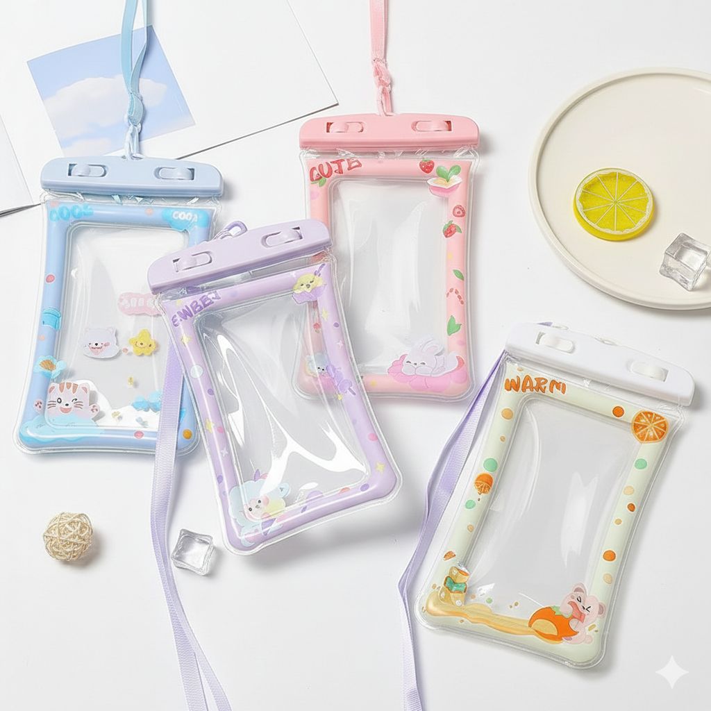 FUNDA DE CELU PARA AGUA CON DISEÑO