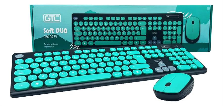 TECLADO GTC SOFT DUO CBG-027V