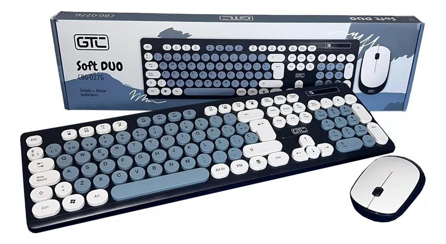TECLADO GTC SOFT DUO CBG-027G