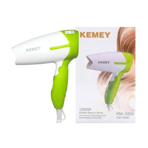SECADOR DE PELO KEMEY VERDE