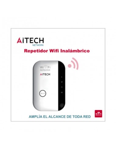 REPETIDOR WIFI AITECH INALAMBRICO
