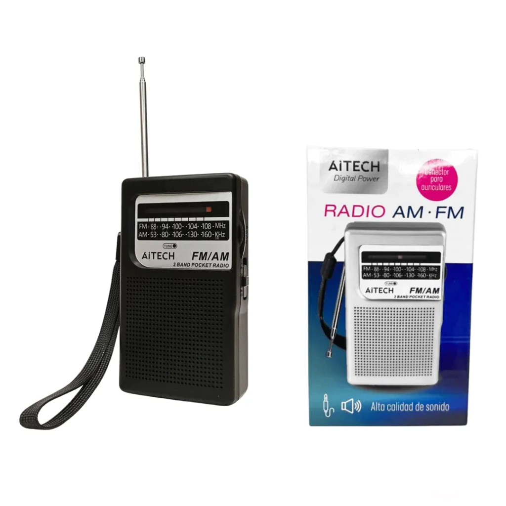 RADIO AM-FM PORTATIL AITECH