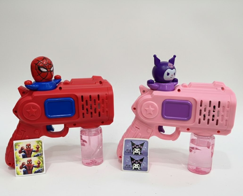 PISTOLA DE BURBUJAS INFANTIL