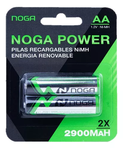 PILAS RECARGABLE NOGA AA 2700
