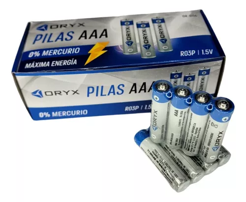 PILAS ORYX AAA 1.5 VOLTS