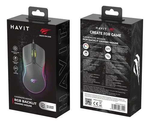 MOUSE RGB BACKLIT HAVIT