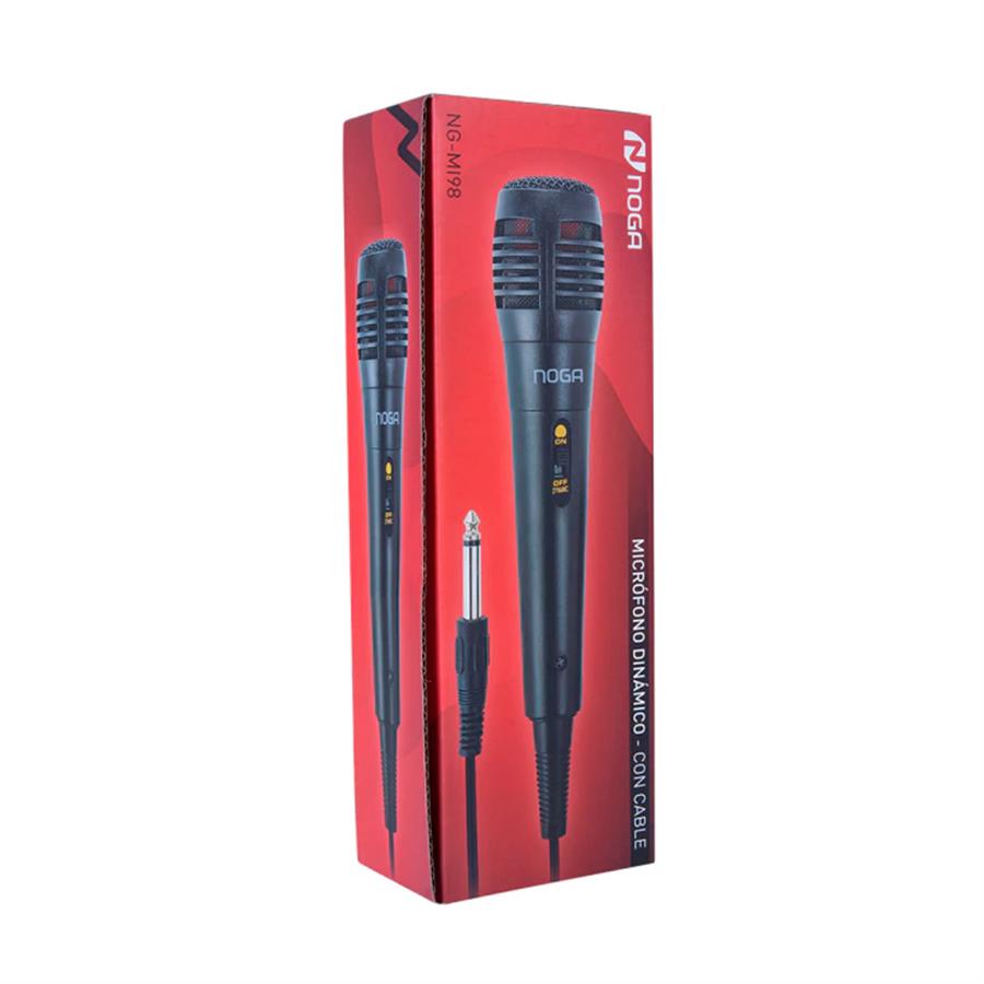 MICROFONO DINAMICO CON CABLE NOGA