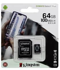 MEMORIA 64GB KINGSTON CLASE 10