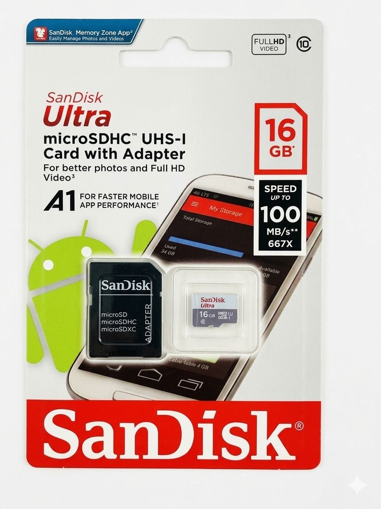 MEMORIA 16GB SANDISK