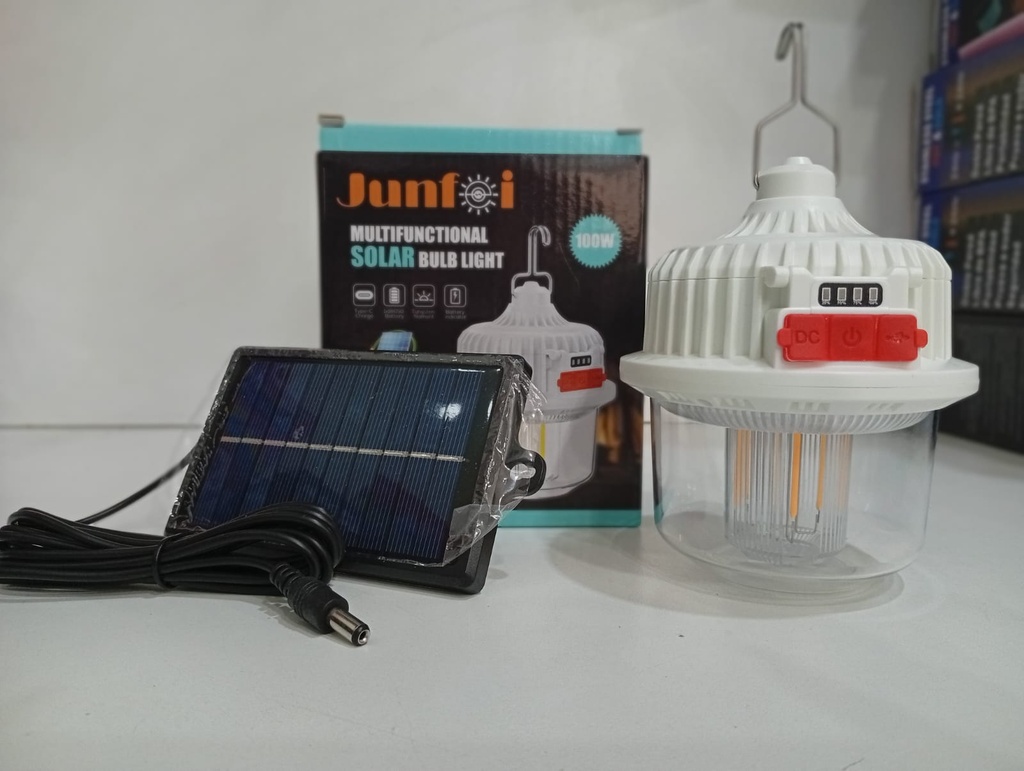 LAMPARA SOLAR MULTIFUNCIONAL 100W