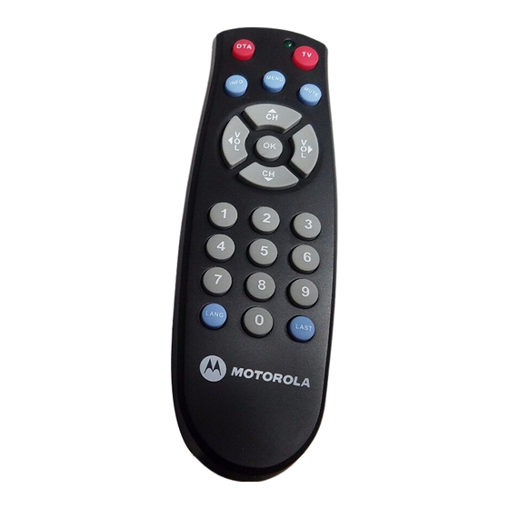 CONTROL UNIVERSAL RT-DTA+TV MOTOROLA
