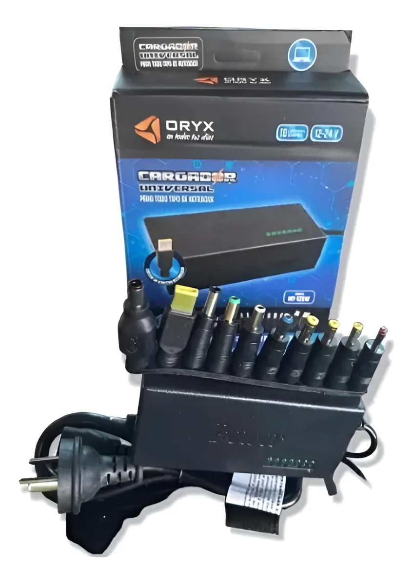 CARGADOR UNIVERSAL DE NOTEBOOK