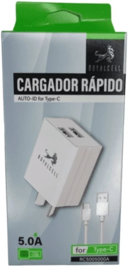 CARGADOR ROYALCELL IPHONE 5.0A