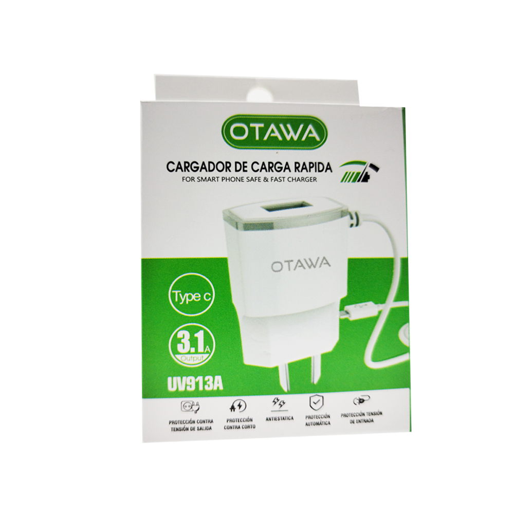 CARGADOR OTAWA TIPO C 3.1A
