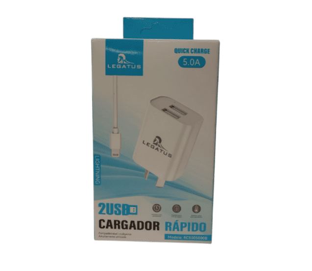 CARGADOR LEGATUS DE IPHONE 5.0A