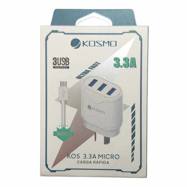 CARGADOR KOSMO MICRO 3.3A