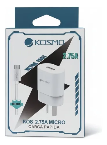 CARGADOR KOSMO 2.75A MICRO