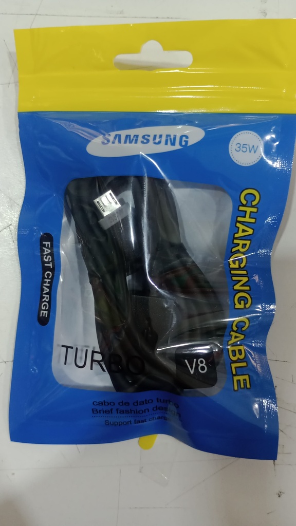 CABLE USB SAMSUNG V8 BOLSA 35W