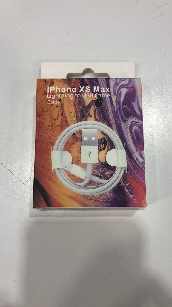 CABLE USB IPHONE COMUN EN CAJA