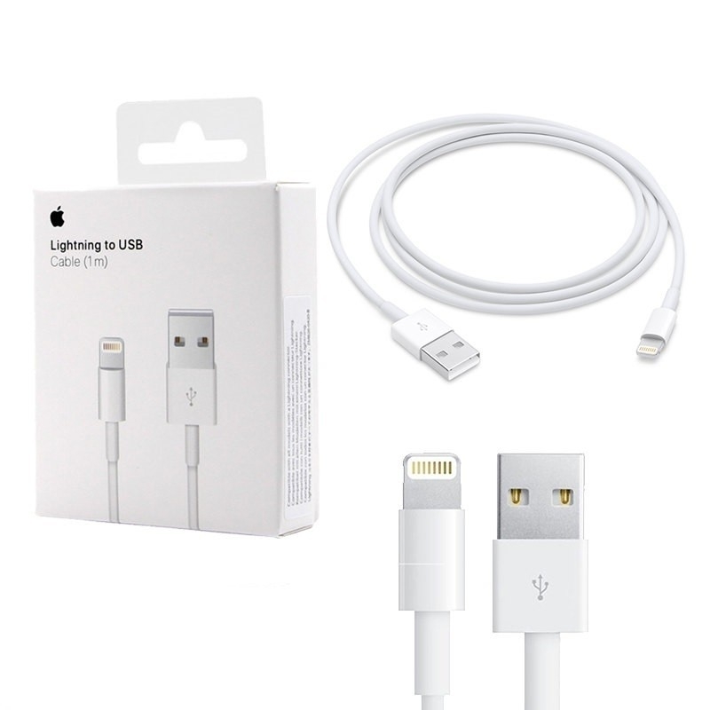 CABLE USB IPHONE 1M CON LOGO