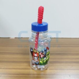 VASO ALTO TAPA C/ SORBETE  AVENGERS